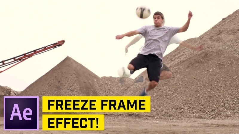 freeze-frame in After Effect